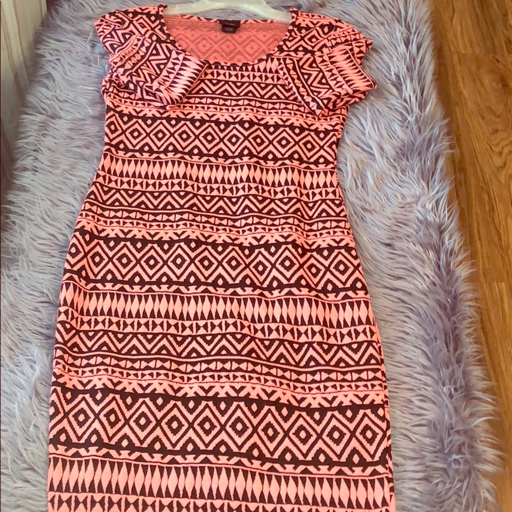 Peachy Body Con Dress
